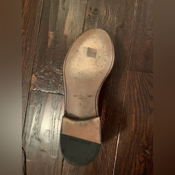 Giorgio Armani Men’s Leather Loafer (Size 8) - Picture 7 of 10